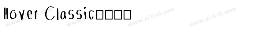 Hover Classic字体转换